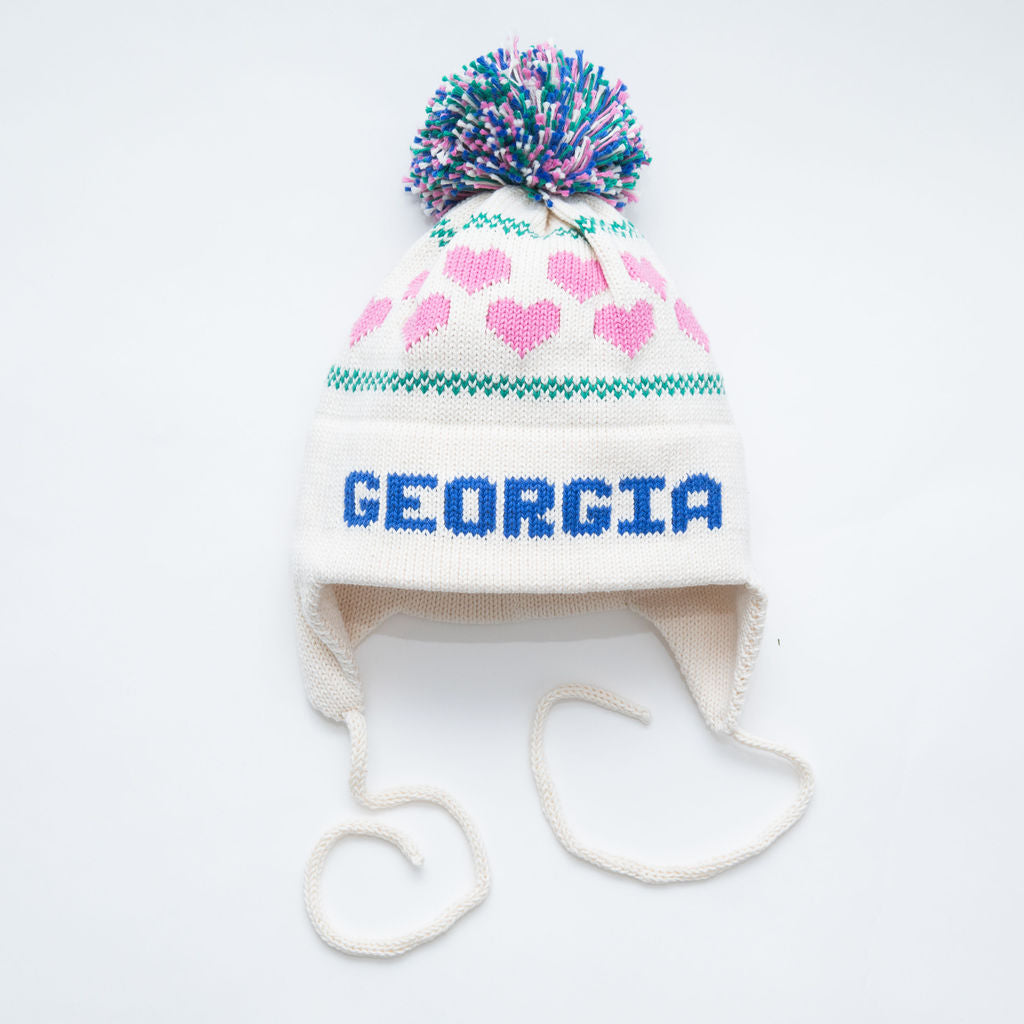 personalized knit hat for her