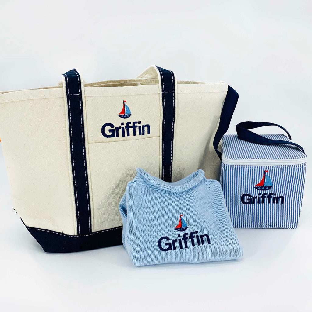 personalized tote bag and customized items for him